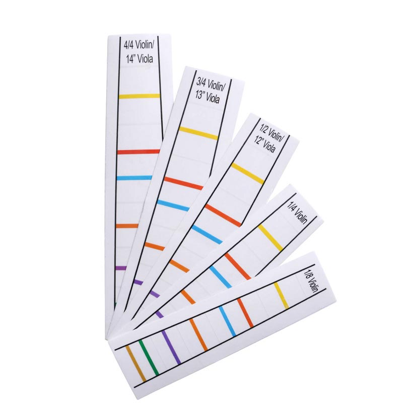 1pc 4/4-1/8 fingerboard sticker violin /viola pitch position sticker no glue finger position sticker practice scale sticker