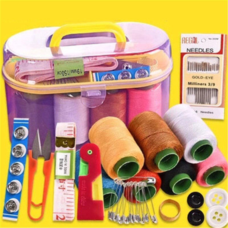 Sewing Threads Set Sewing Tools Kit Hand Craft Sewing Needle And Thread Combination DIY Craft Supplies