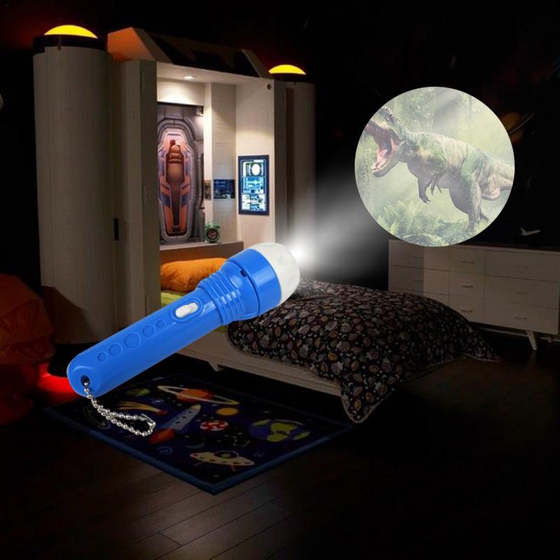 Bevroren Cartoon Projector Lamp 3D Baby Slaap Verhaal LED Licht Projector Zaklamp Kinderen Kerstcadeaus Speelgoed Lichten 40