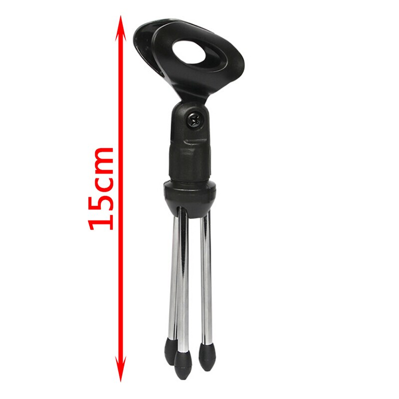 Mini bærbare bordplater mikrofon stativ sink legering mikrofon stativ brakett desktop justerbare mikrofoner stativ holder