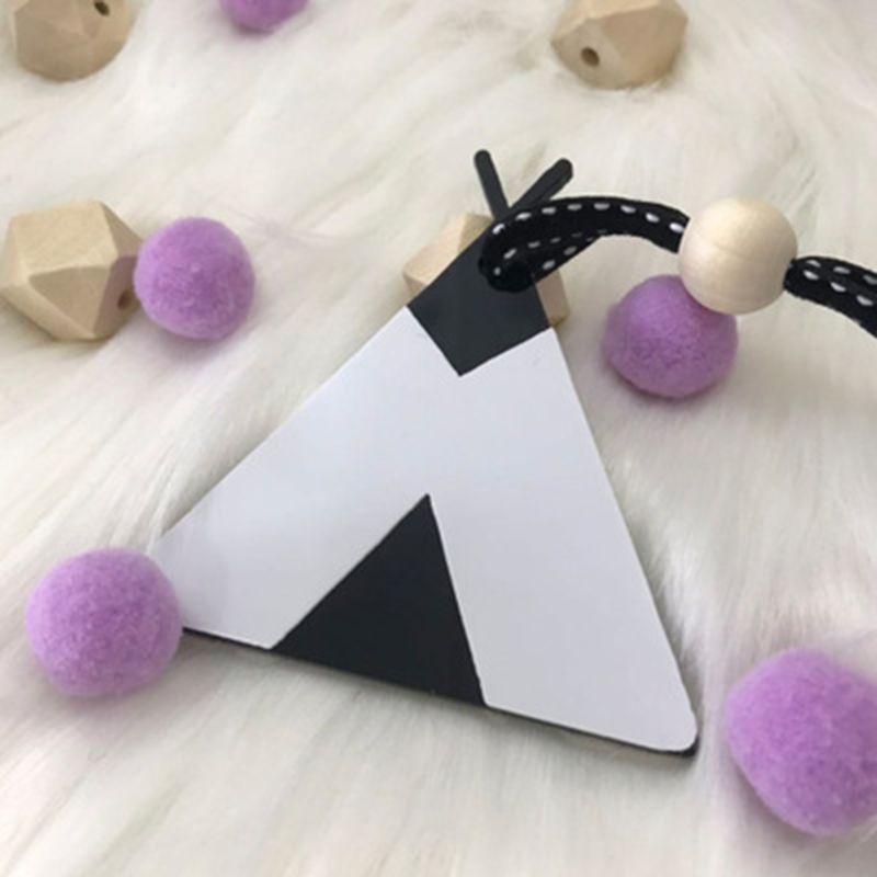 Decoración nórdica para habitación de niños, estante de Fitness para bebé, cochecito, colgantes para colgar