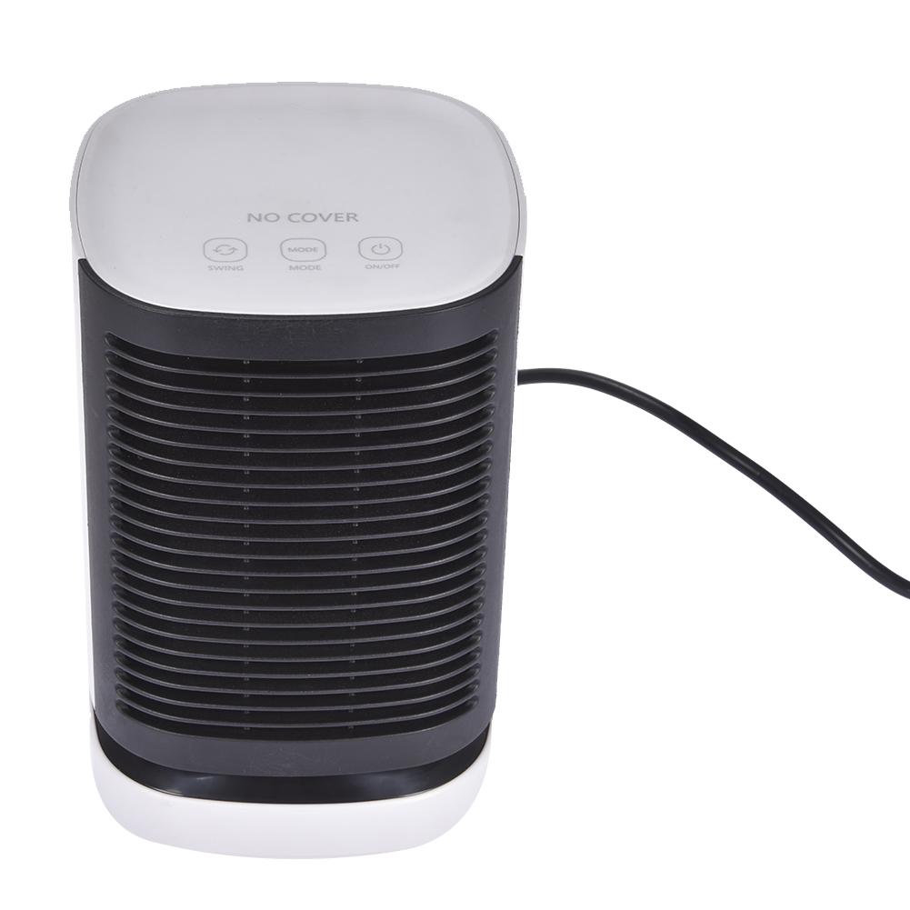 Calentador eléctrico portátil para el hogar y la Oficina, dispositivo de calefacción de bajo ruido con enchufe europeo para invierno