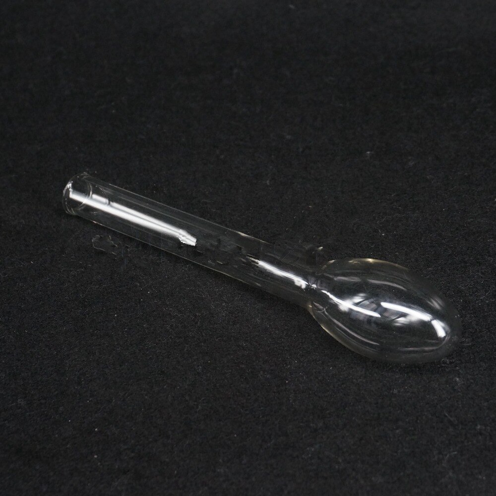 Frasco de vidrio Kjeldahl de laboratorio con base redonda y cuello largo de 30ml para determinación de nitrógeno