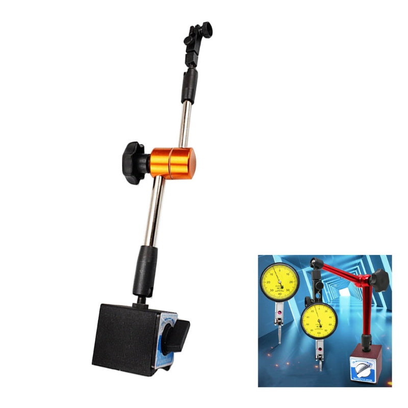 M7DA Tools Magnetic Base Dial Digital Test Indicator Holder Quick Fixed Flexible Arm: Base 10