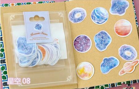 Autocollants décoratifs flocons coeur étoile fleur Scrapbooking, étiquette flocons mignon Kawaii pour Album journal intime, pour élèves de l&#39;école, DIY bricolage, 70 pièces/paquet: 8