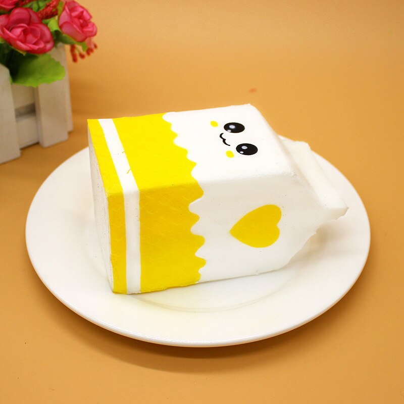 1Pc Morbido Scatola di Latte Spremere Divertente Giocattolo per Bambini Morbido lento Aumento Dello fatica Squishes dell'UNITÀ di elaborazione Giocattoli per I Bambini Adulti regalo di Natale Giocattoli: C