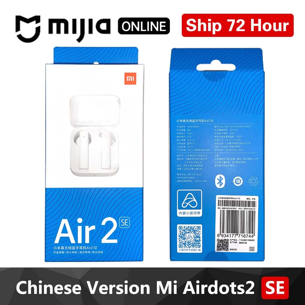 NEUE Xiaomi Air2 SE TWS Mi Wahre Wireless Bluetooth Kopfhörer Air 2 SE Ohrhörer Air pro 2SE 2 SE 20 stunden Batterie Touch Control