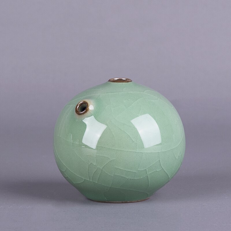 Water Dropper for Ink Grinding Ceramic Water Dripper Calligraphy Supply Ceramic Suiteki Water Dropper for Chinese &amp; Japanese cal: D