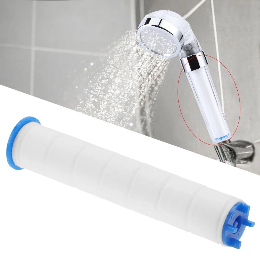 Filter Cotton for High Pressure Spray Shower Head 360 Rotated Rainfall Shower Head Fan Hand-held Pressurized Massage Shower Head