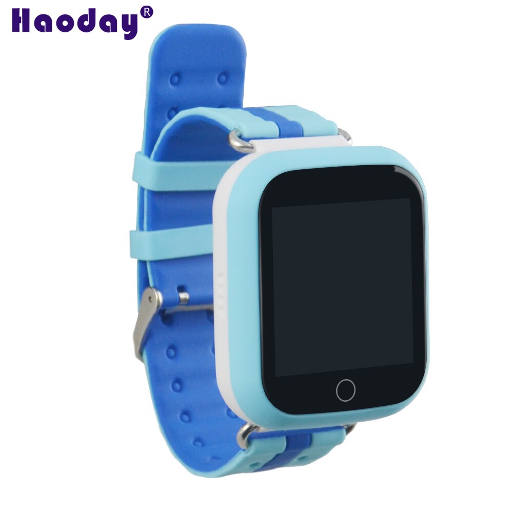 Kleurrijke GPS Smart Horloge/Tracker Q100 Met Wifi 1.54 inch Touch Screen SOS Oproep Locatie Apparaat Tracker voor Kid /kinderen
