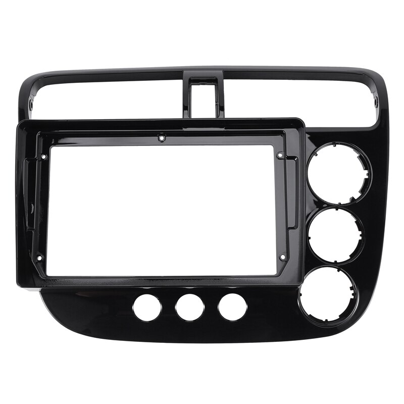 9in 2 Din Auto Stereo Dashboard Frame Right Hand Drive Met Netsnoer Fit Voor Honda Civic 2002-2005