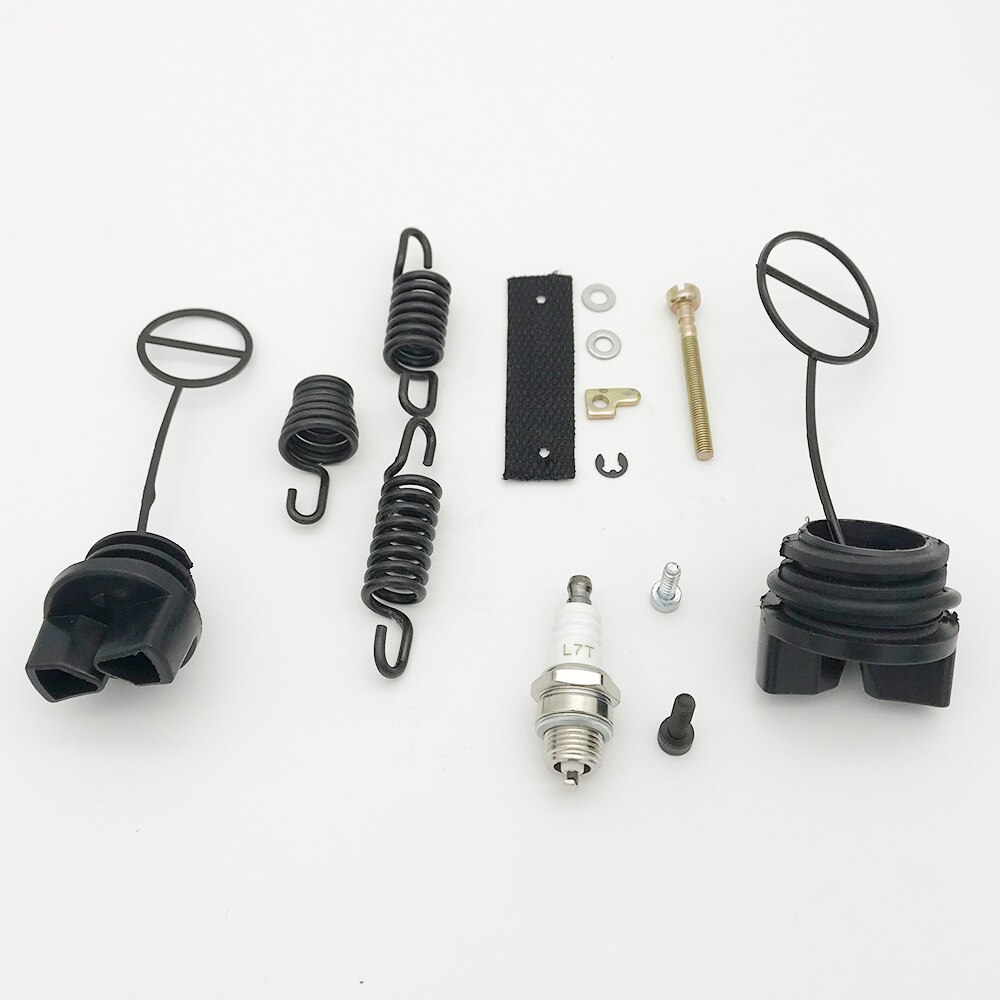 AV tampon choc ressort ensemble pour Partner 350 351 réservoir de mazout bouchon chaîne ajusteur tronçonneuse pièces outils électriques