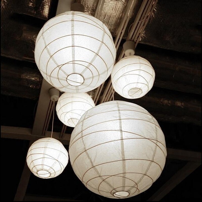 20 Pack Chinese White Paper Lanterns 4” 6” 8” 10” 12” white hanging lanterns lampion Wedding Christmas Event Party Decorations