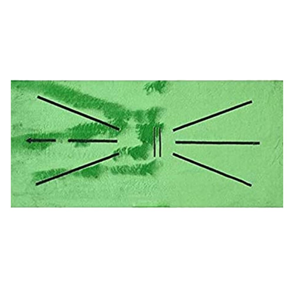Golf Hitting Mat Swing Training Aid Portable and Foldable Golf Practice Training Mat For Home Indoor Golf Practice Turf: Green