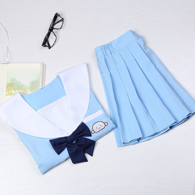 Schuluniform einstellen Neue Stil Japan und Südkorea Elegante Stickerei Seemann Schule Hochschule Marine JK Uniform einstellen