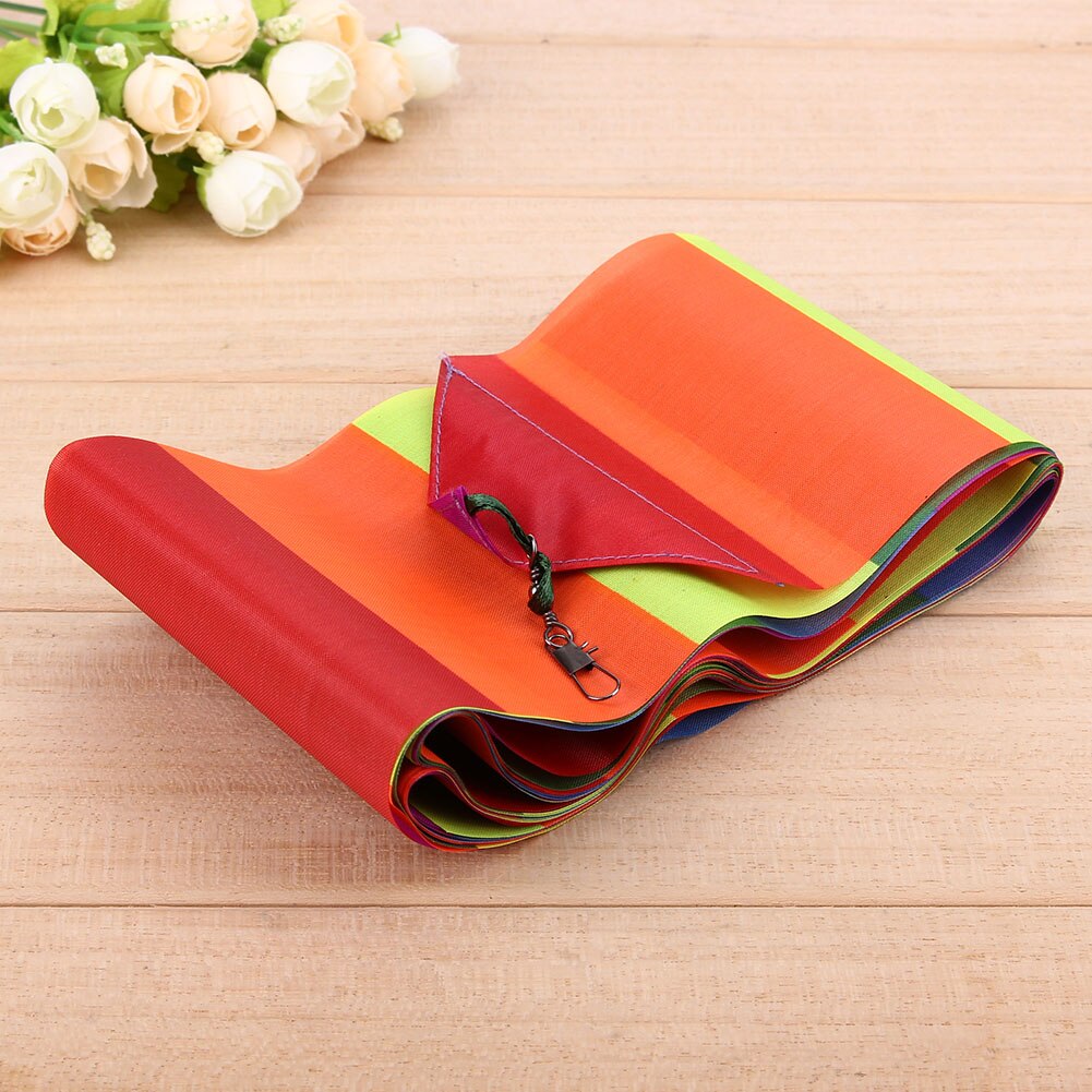 10 Meter Regenboog Bar Vlieger Staart Voor Delta Kite Stunt Outdoor Fun Sport Kite Accessoires
