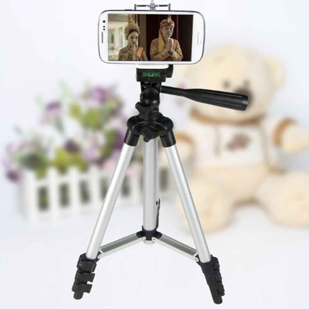 Tripod Mount Stand Set With Phone Holder Clip For Smartphone Telescopes Digital Go-Pro Camera UY8