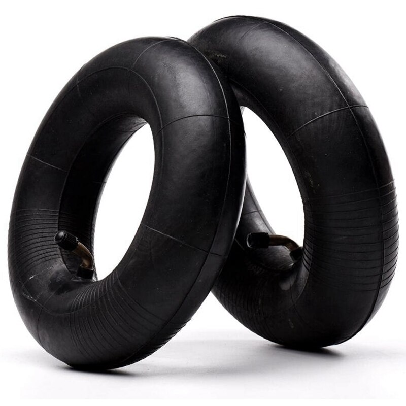 2- pack 2.80/2.50-4- tums innerslang med  tr87 böjda ventilskaft för skotrar, gräsklippare, skottkärror, handtruckar
