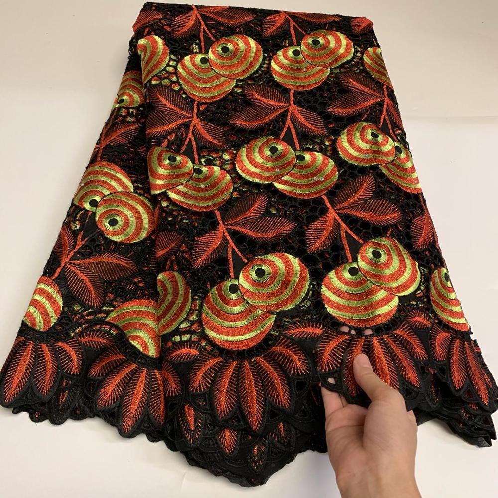 african cotton swiss dry lace fabric swiss voile lace in switzerlnd nigerian lace fabric lace 5yards: 8