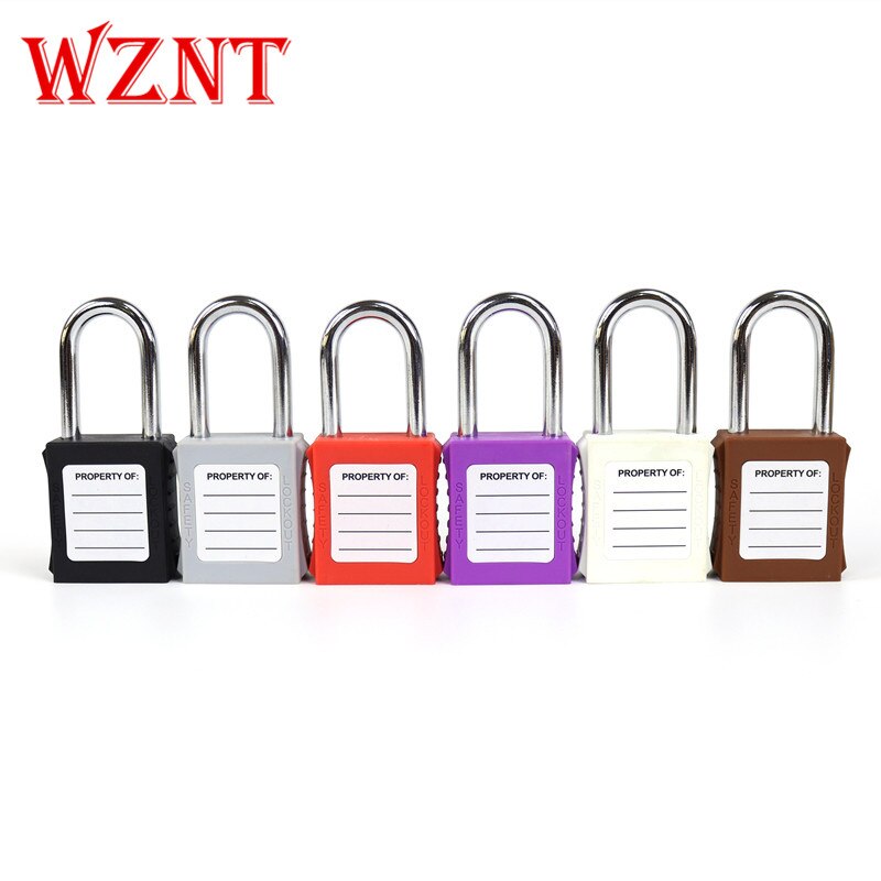2pc Loto 38mm Color Different Security Lock Safety Padlock