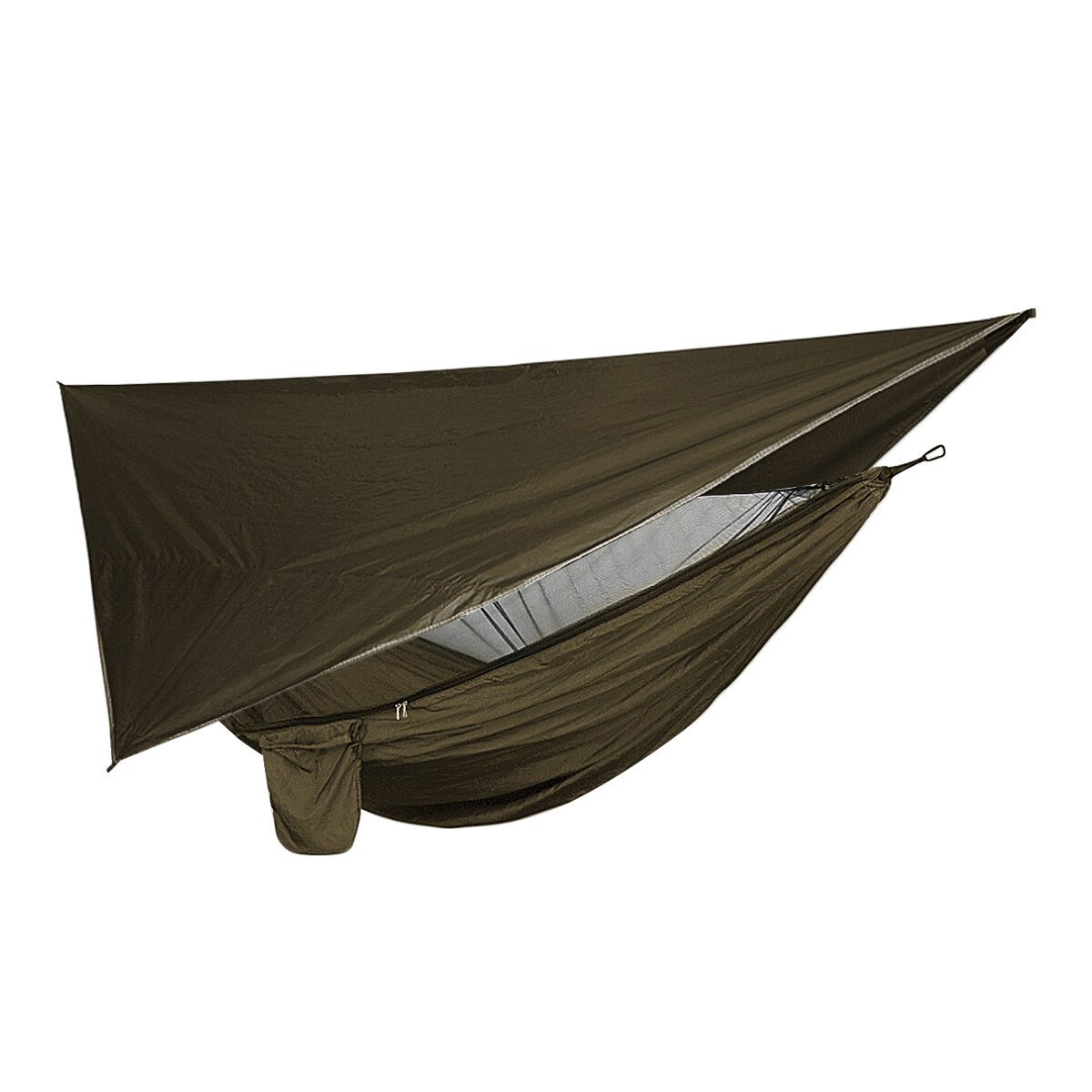 1 Set Outdoor Hammock Tent with Waterproof Canopy Awning Sunshade Set