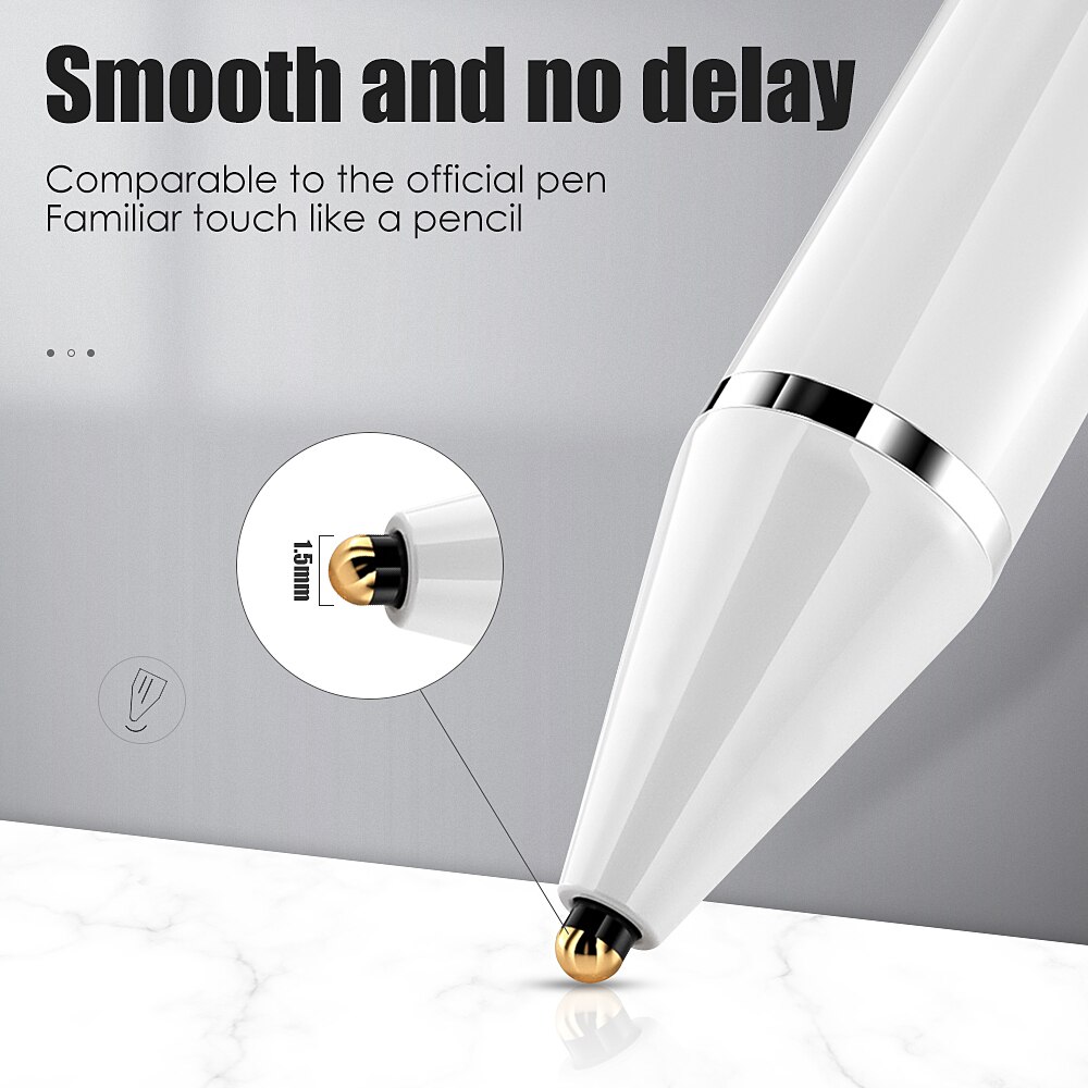 Actieve styluspen voor capacitief touchscreen voor samsung xiaomi huawei ipad tablet telefoons ios android potlood om te tekenen