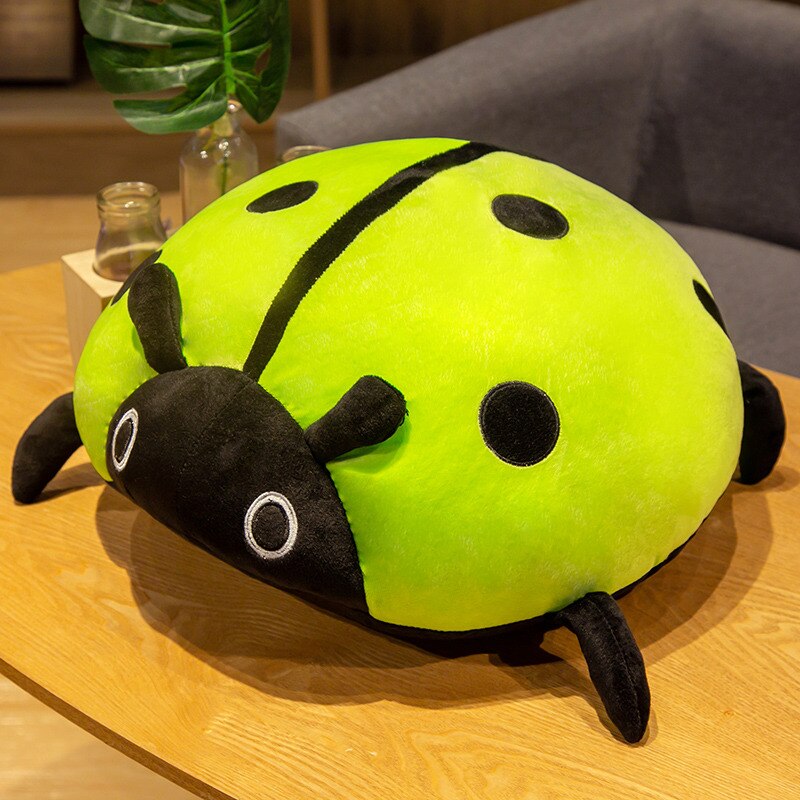 Huggable Nice 80cm/60/40cm/ cute plush toy soft colorful ladybug ladybird insect doll pillow cushion children birthday: 40cm / A