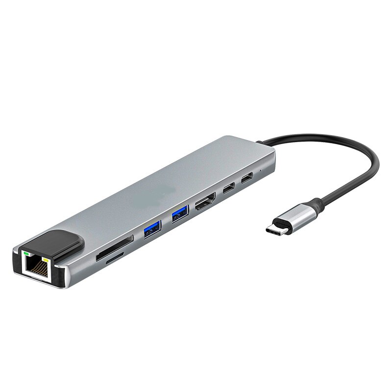 Thunderbolt Thunderbolt 3 4 In1 USB-C Om Hdmicompatible Adapter 2x USB3.0 Type-C Pd Hub Voor Huawei P20 Pro samsung Dex Galaxy S9