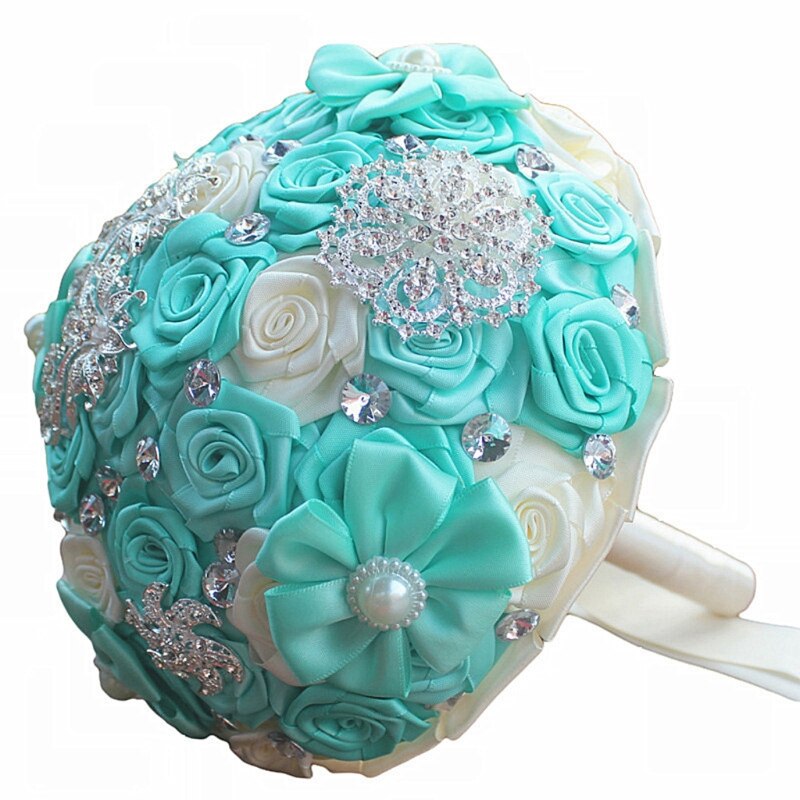 Smukke bryllup blomster brude buketter kunstige bryllup buket dekoration