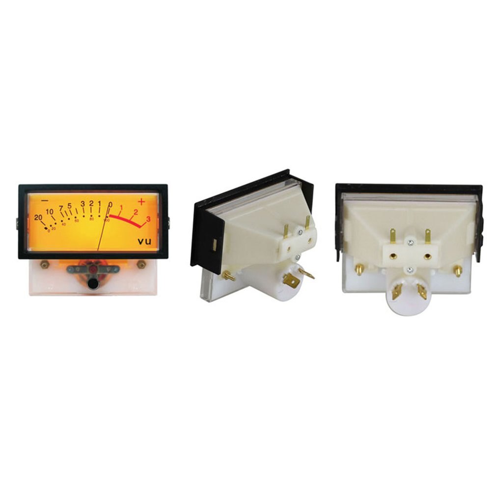 1Pcs Vu Buizenversterker Db Tafel Ontlading Platte Tafel Meter Vu Meter Driver Board Db Audio Level Meter