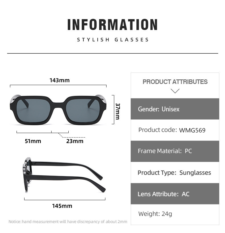 Vwktuun Jahrgang damen-sonnenbrille, kleines quadratisches modell,  uv400 farbenfrohe Straße-sonnenbrillen für damen