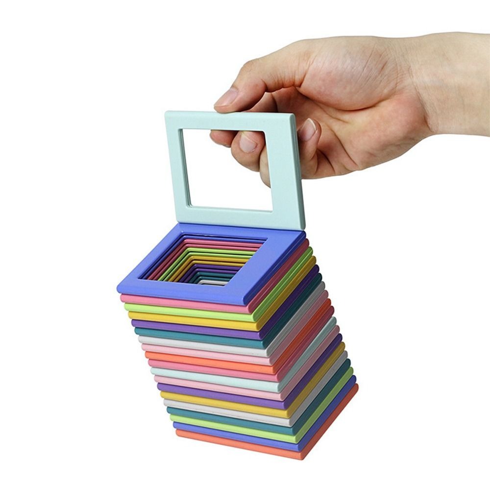 3-Inch Fotolijst Magneet Frame Voor Polaroid Foto Mini Acryl Magnetische Fotolijsten Transparant Acryl Display Stand