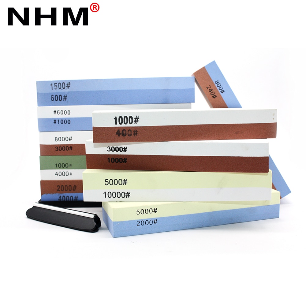 Knife Sharpener Sharpening Stones Whetstone Grinding Stone System 2-IN-1 Water Stone Honing Kitchen Tool