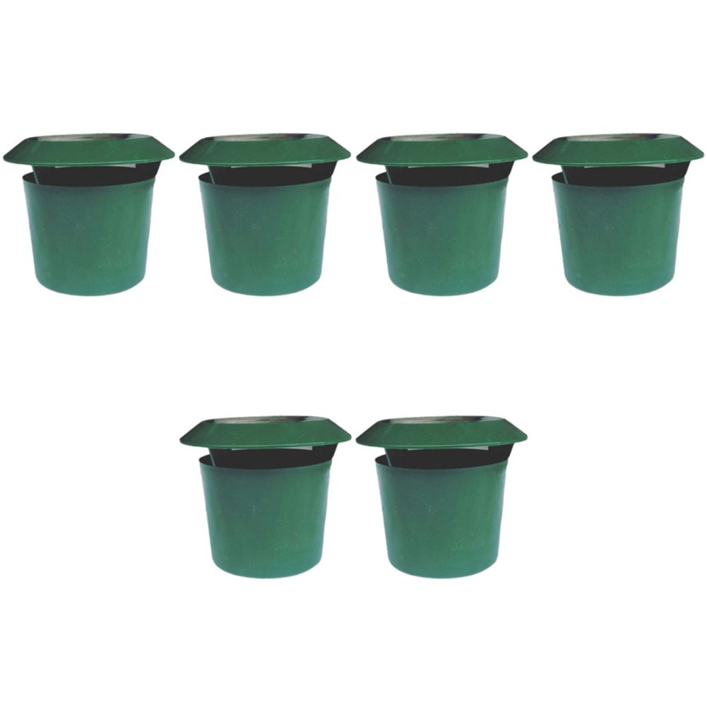 Piège à escargots, Cage à limaces de jardin, antiparasitaires réutilisables, outils de Station d'appâts, outils de protection de ferme de jardin, accessoires de jardin, 2/4/12 pièces: Gris clair