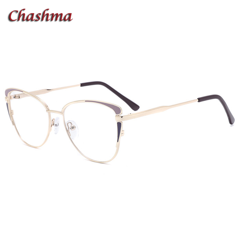 Chashma-gafas de sol con de ojo de gato para mujer, lentes ópticas graduadas, a la , antirayos azules, para fotos, color gris