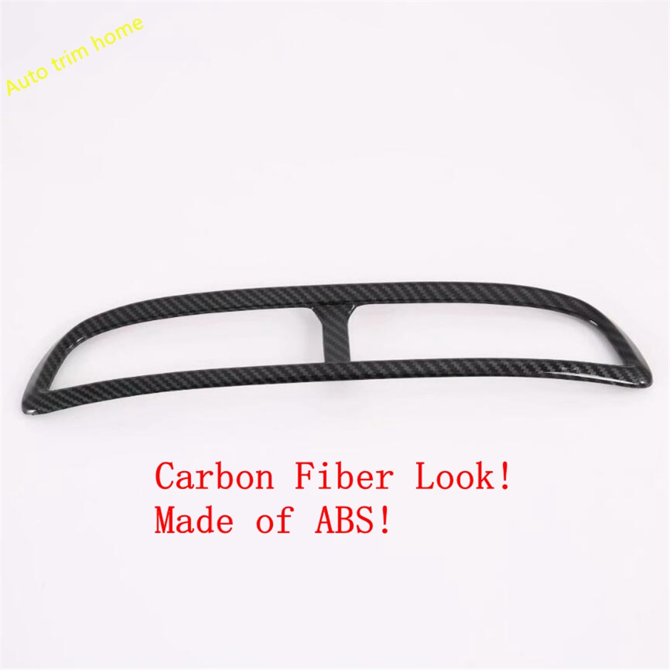 Central Air Conditioning AC Outlet Vent Cover Trim Fit For Hyundai Tucson Auto Accessories ABS Carbon Fiber
