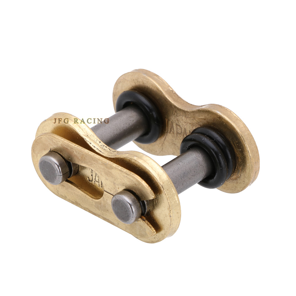 420 428 520 525 530 Zware Ketting Motorfiets Ketting Verbindende Gesp Master Link Connector-Lock-Set O-Ring Kettingslot: Donkergrijs