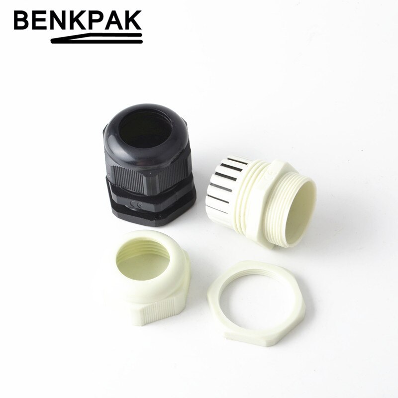 2 pcs PG29 18-25 MM Waterdichte Nylon Wartel Waterdichte Pakking Plastic Wartel