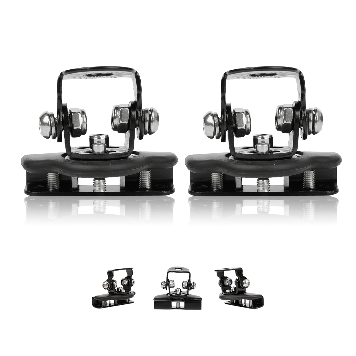 Soporte de montaje de luz de trabajo LED, abrazadera para todoterreno, SUV, ATV, 4WD, Universal, 4x4, accesorios para automóvil, soporte de foco