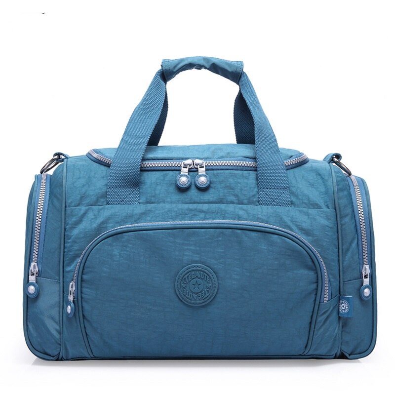 TEGAOTE sacs de voyage femmes bagages Sac de sport sacs à Main de Bolsas Feminia décontracté Reistas dames Sac A Main: light blue
