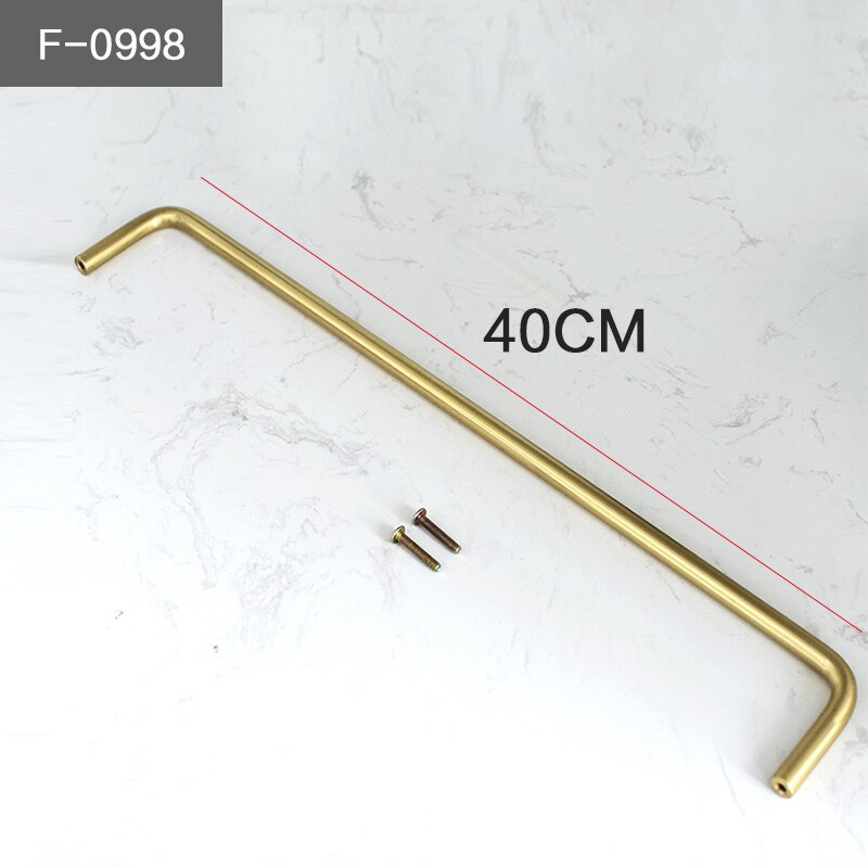 Brass Hanger Kitchen Shelf Bathroom Cabinet Side Furniture Hanger Towel Rail: F-0998