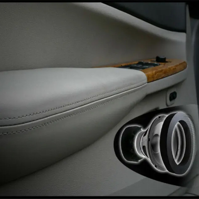 4 Stuks 4/5/6.5 Inch Auto Luidspreker Geluidsisolatie Ring Katoen Bass Portierbekleding Geluiddichte Auto interieur Accessoires Schuim Universele