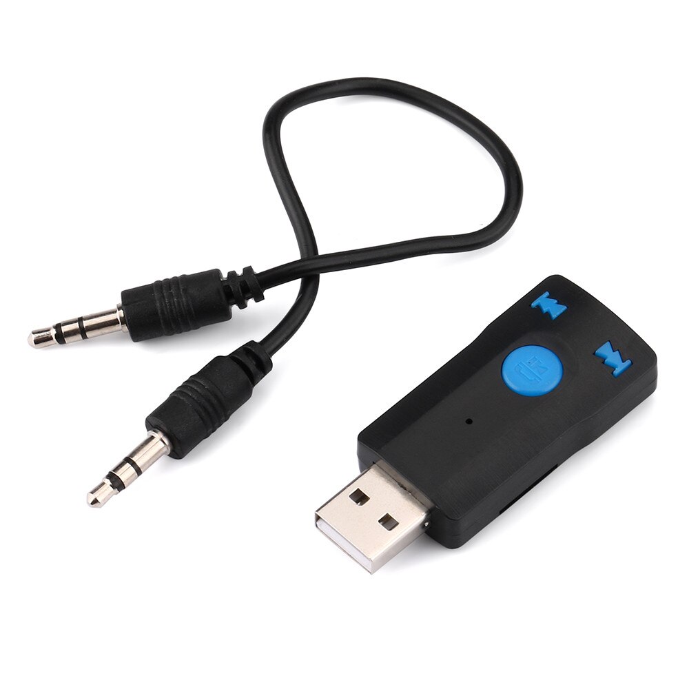 Draadloze Bluetooth Carkit Aux Audio Usb Bluetooth Ontvanger Adapter Muziek Ontvanger MP3 Speler Auto Bluetooth Kit