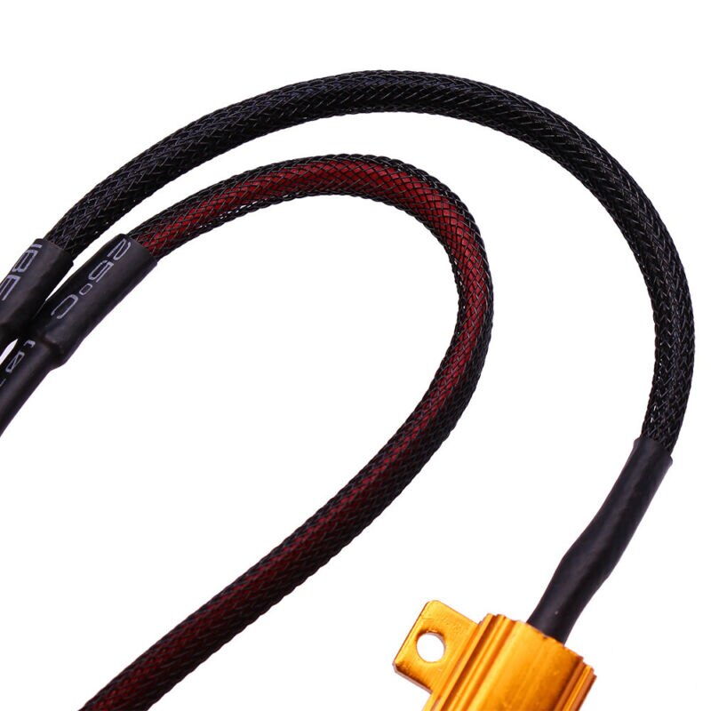 2Pcs Resistor Decoder Shock proof Wiring Headlights Turn signals Parts