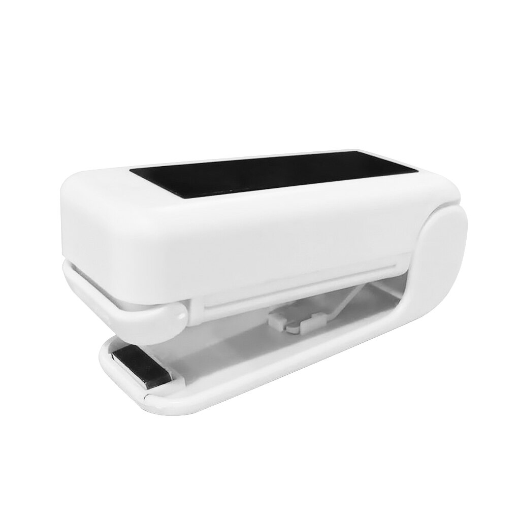 ! Kitchen Accessories Tools Mini Portable Food Clip Heat Sealing Machine Sealer Home Snack Bag Sealer Kitchen Utensils Gadget: 05(White)