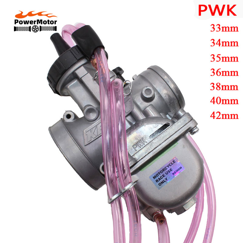 Keihin Motorfiets Carburateur 4-takt Carb Onderdelen Pwk 33 34 35 36 38 40 42 Mm Voor Motor Racen Scooters Crossmotor Met Power Jet