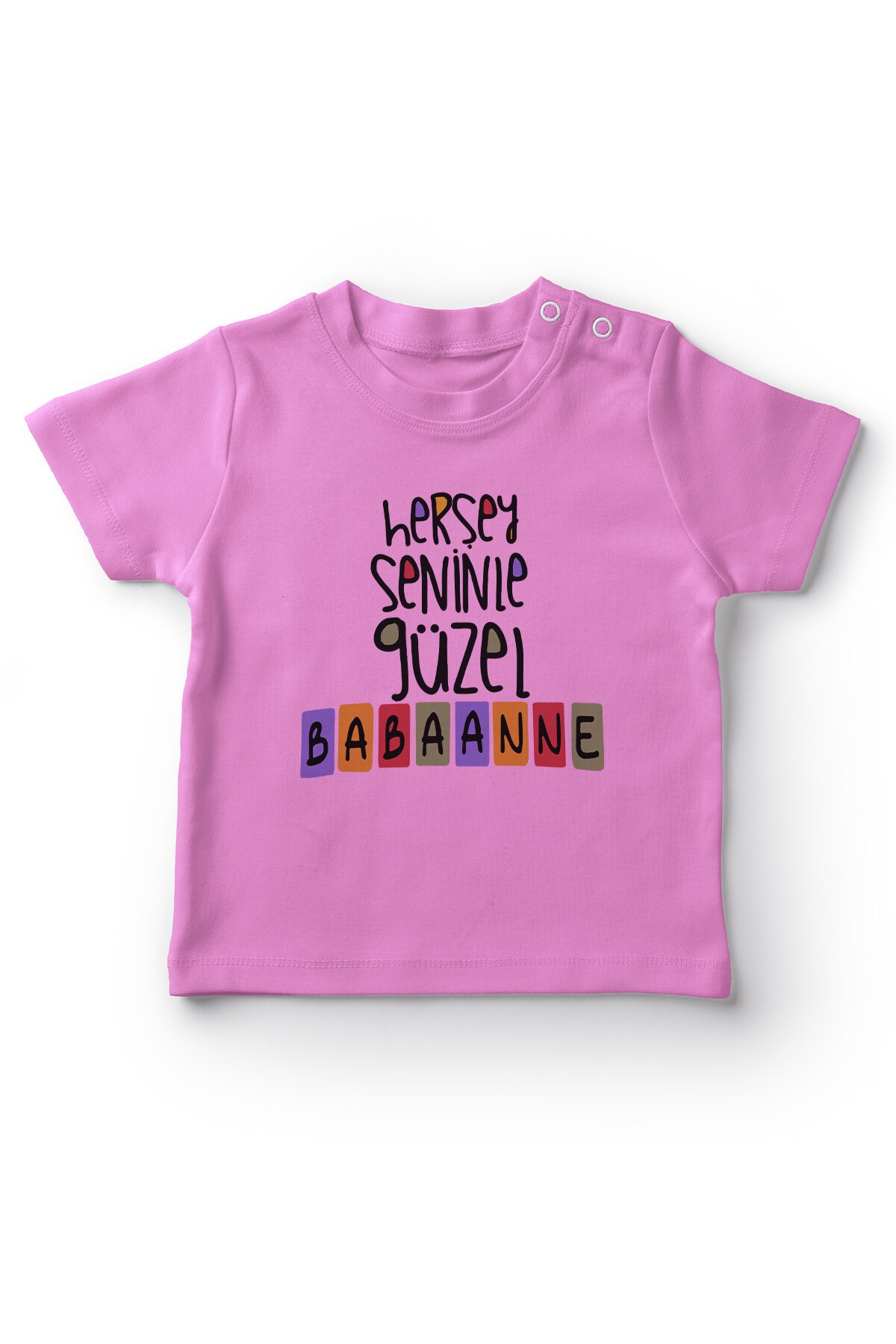 Angemiel Baby Alles Met Je Mooie Bababanne Meisje Baby T-shirt Roze