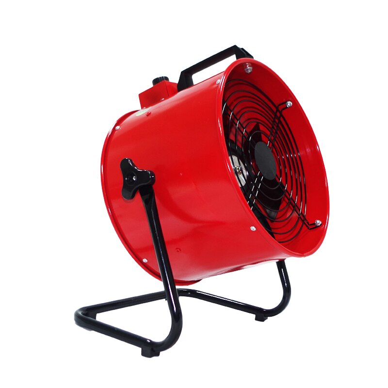 10 inch blower portable axial exhaust fan standing extractor high speed air ventilator stepless regulation 250mm 220V