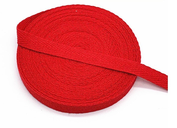 Ruban en coton 50yards de largeur 2cm, accessoires pour vêtements, nouvelle ceinture en coton à chevrons, ruban de couleur 3: 004