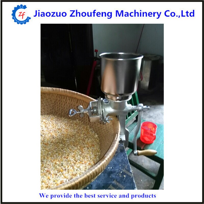 Home use hand corn flour milling machine coffee bean grinder ZF